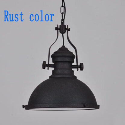 diameter 31cm american loft chain pendant light vintage industrial lighting,fashional pendant lamp for home decor 4 colors