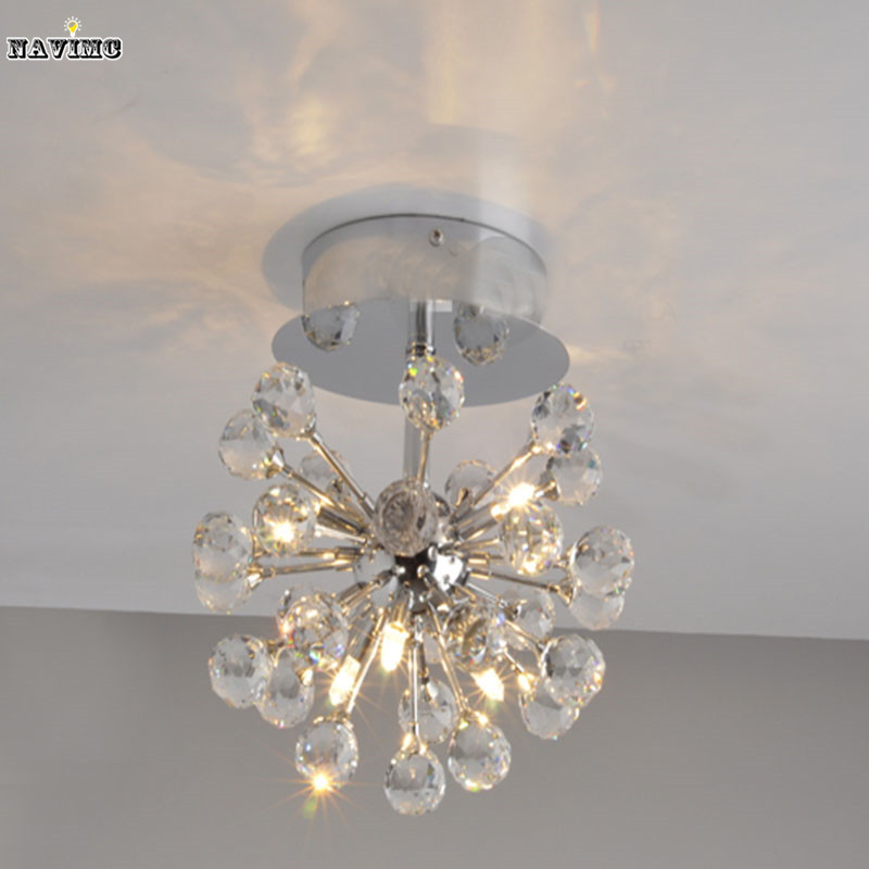 k9 crystal chandelier with 6 lights in globe shape