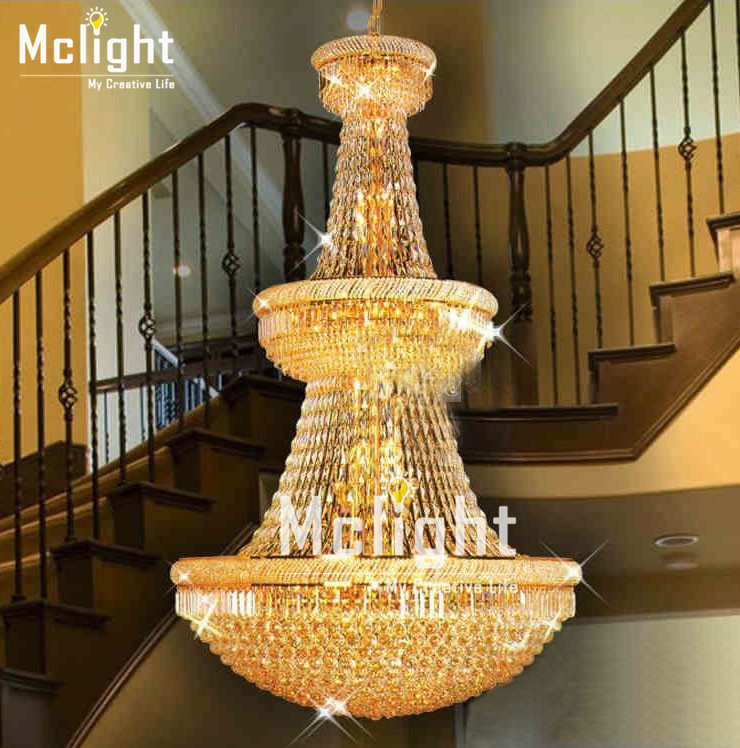 luxury villa europe large gold luster k9 crystal chandelier light fixture classic light fitment for el lounge decoratiion
