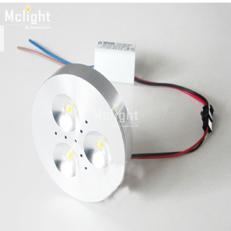 miniature ultrathin wall mounted led downlight 3w ac85-265v led spotlight ceiling lamp fixture for cabinet showcase lights