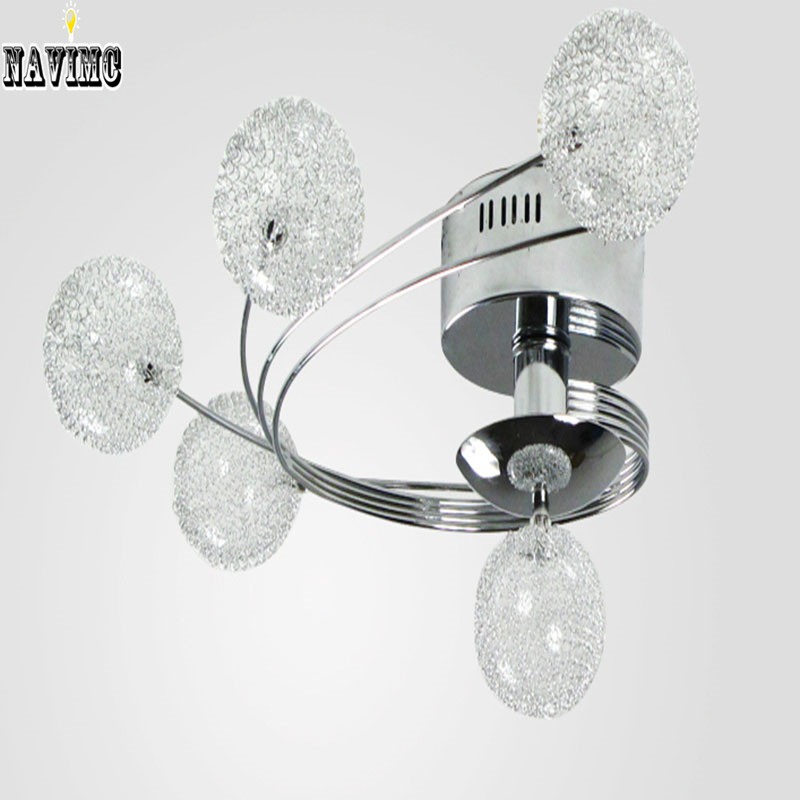 modern ball lustre design contemporary wrought iron chandelier for living room l75* w45cm art creative lamp