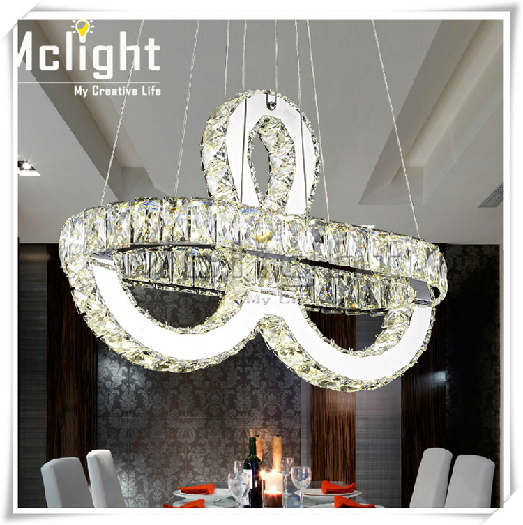 modern luxury large led crystal chandelier for living room foyer hanging lamp vanity lighting fixture for bedroom foyer