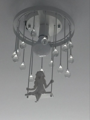 nordic modern aisle crystal ceiling chandelier light sweet little girl chandeliers lamp lighting for living rooms kids room