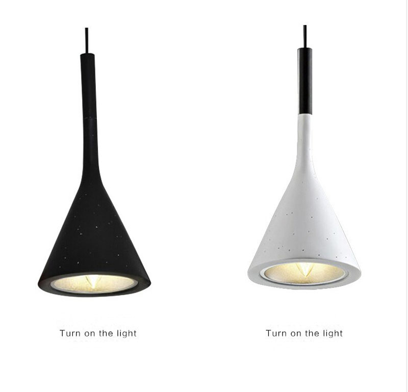 replica designerlight resin foscarini aplomb led pendant light, lucas led bedroom suspension lamp lighting
