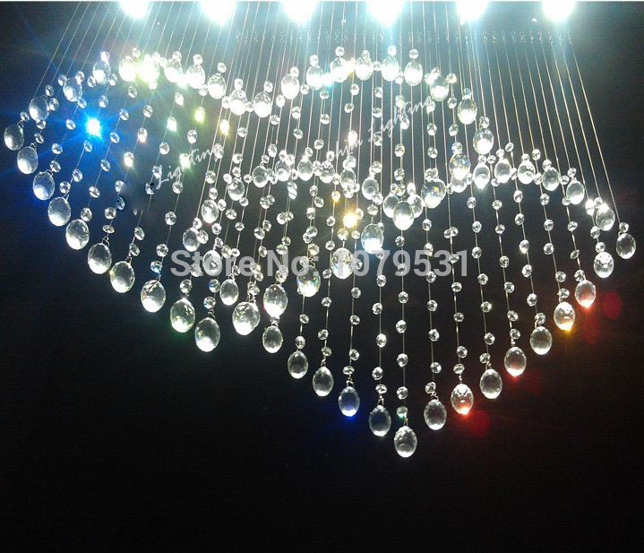 romantic double crystal pendant love light, crystal heart 3pcs,4pcs,5pcs,6pcs led chandelier lights