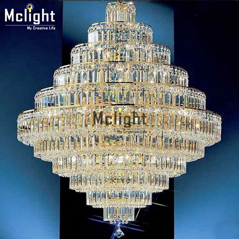top luxury big europe large gold luster k9 crystal chandelier light fixture classic light fitment for el lounge decoratiion